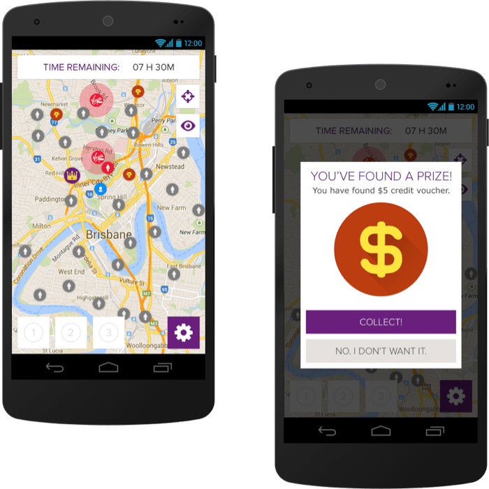 Game of Phones was the Australia's biggest ever interactive mobile scavenger hunt.