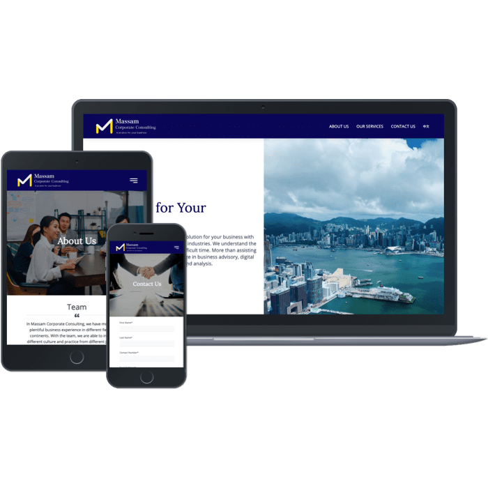 Massam Corporate Consulting Company Site